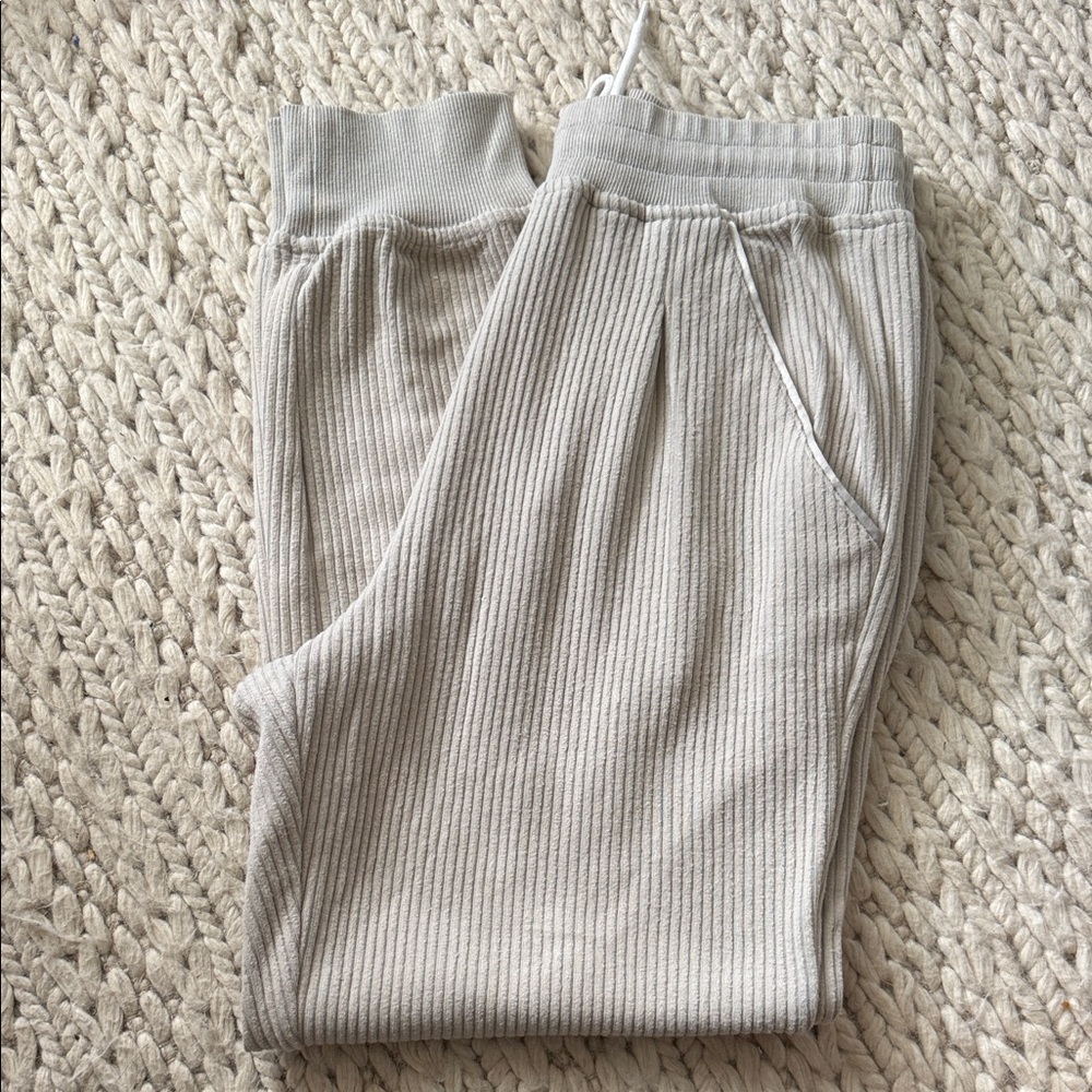 Varley Ribbed Jogger Pants
